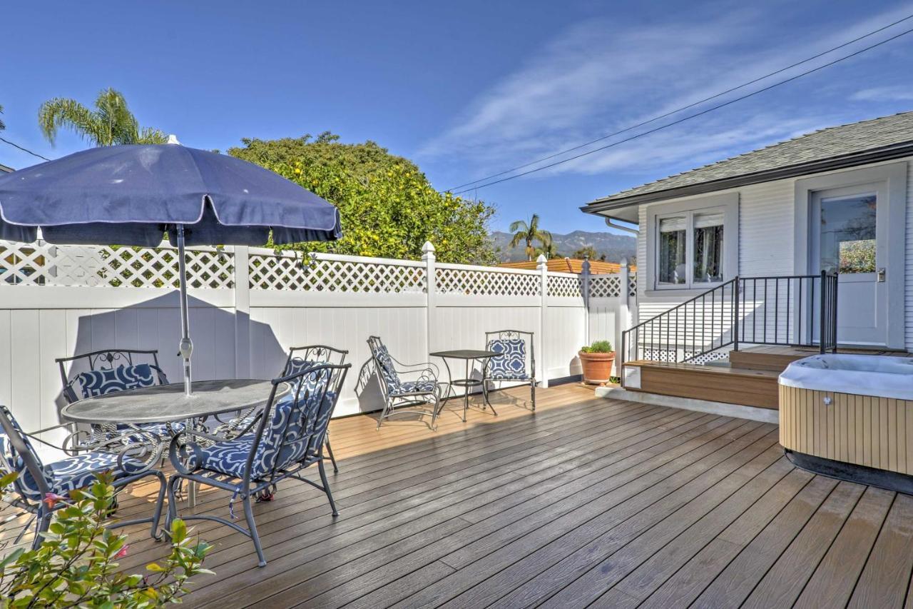 Carpinteria Apt With Hot Tub - 10 Min Walk To Beach! Ngoại thất bức ảnh